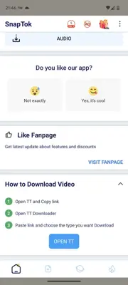 SnapTok android App screenshot 5